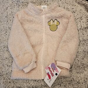 Disney Minnie Mouse Pink Fleece Jacket